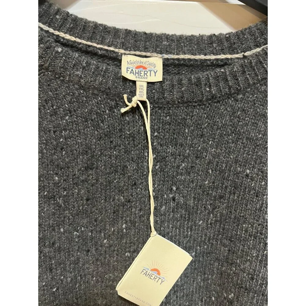 Faherty Wool Blend Sweater NWT -‎ Size XXL MSRP